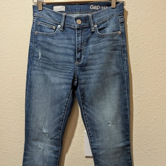 Gap Women's Resolution Slim Straight Jeans Size 26 Regular - Picture 1 of 6